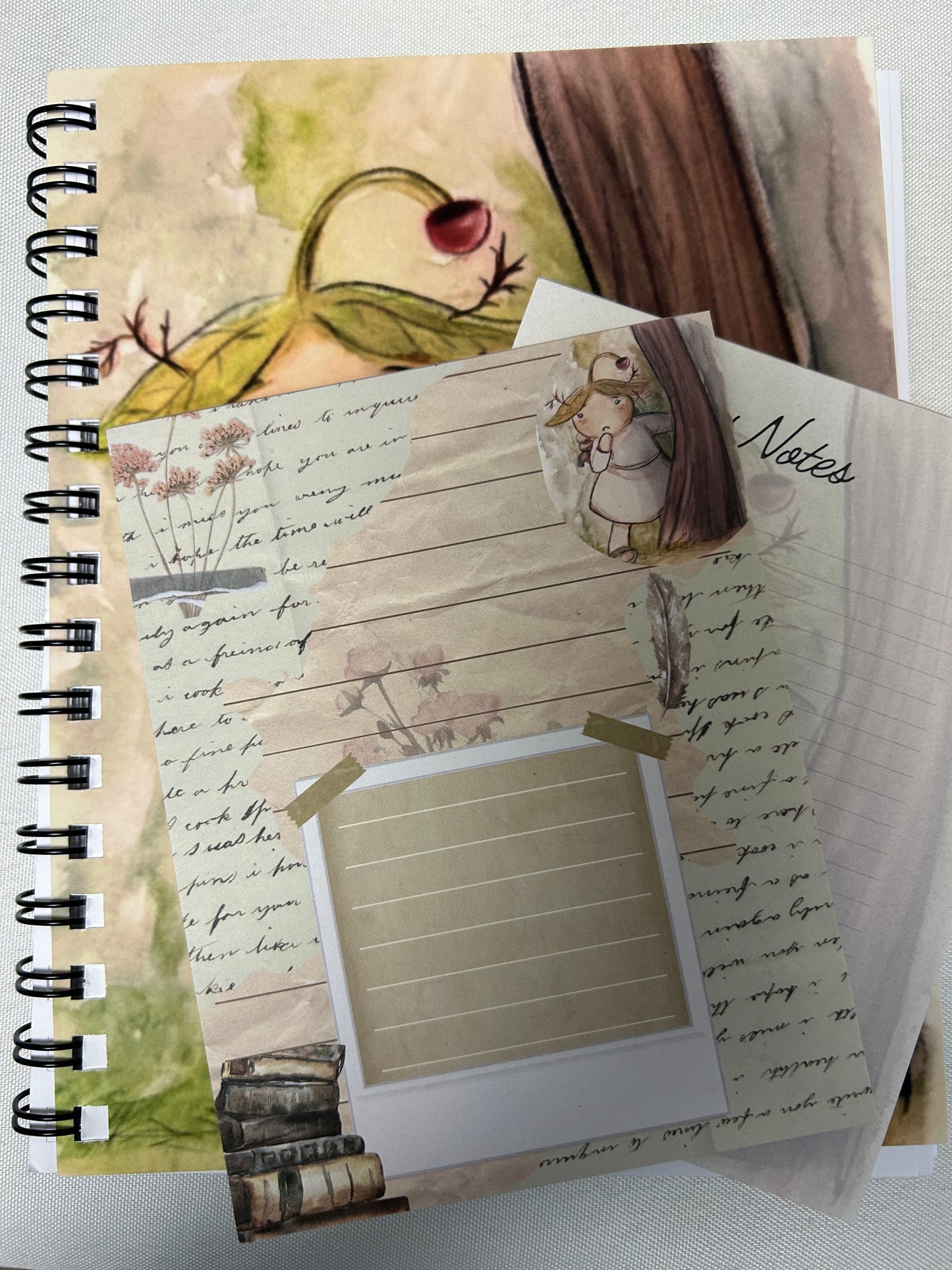 Nomi Small Lined Notepad | Cozy Fantasy Woodland Stationery