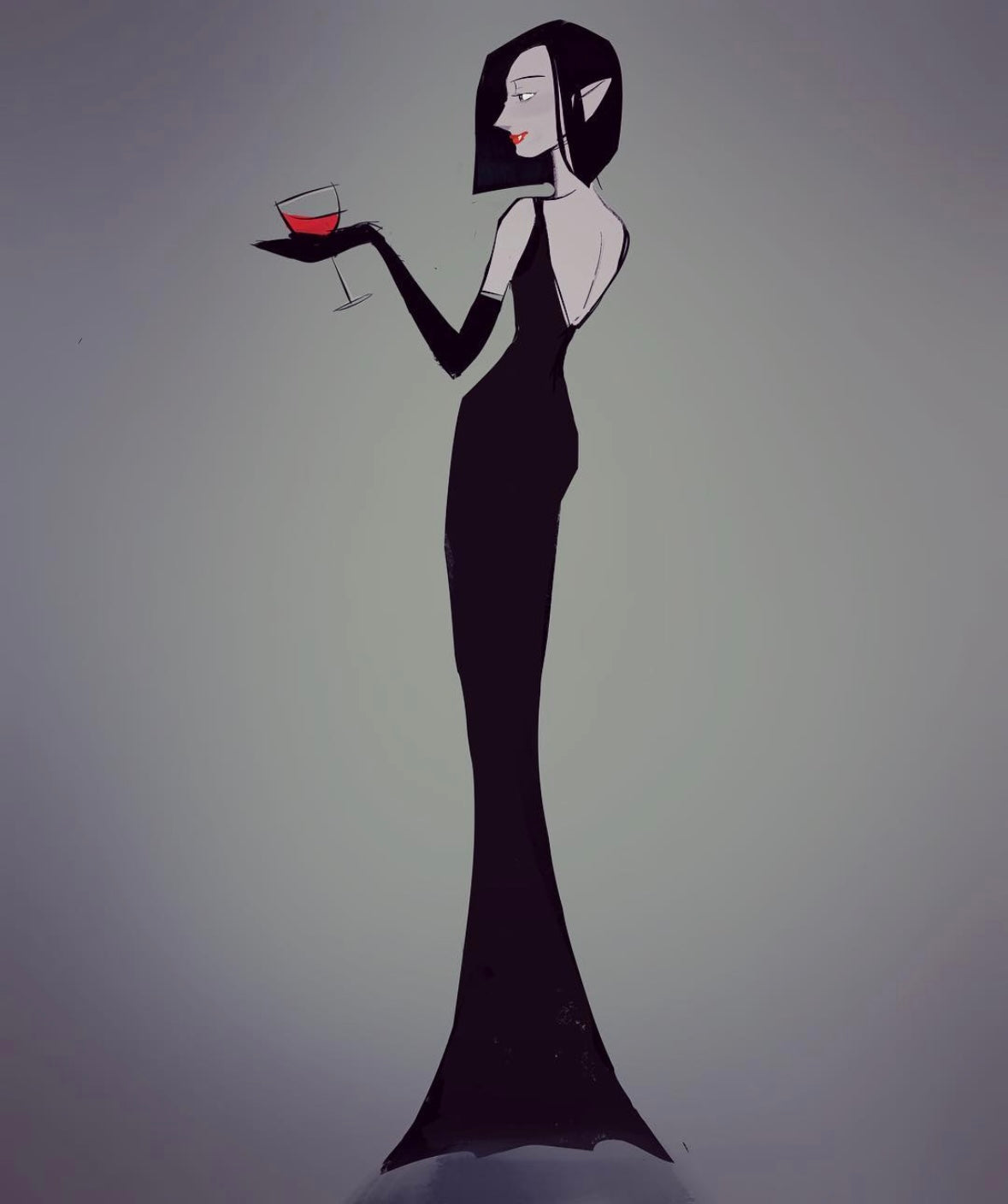 The Last Toast™ Digital Download | Vampire Art