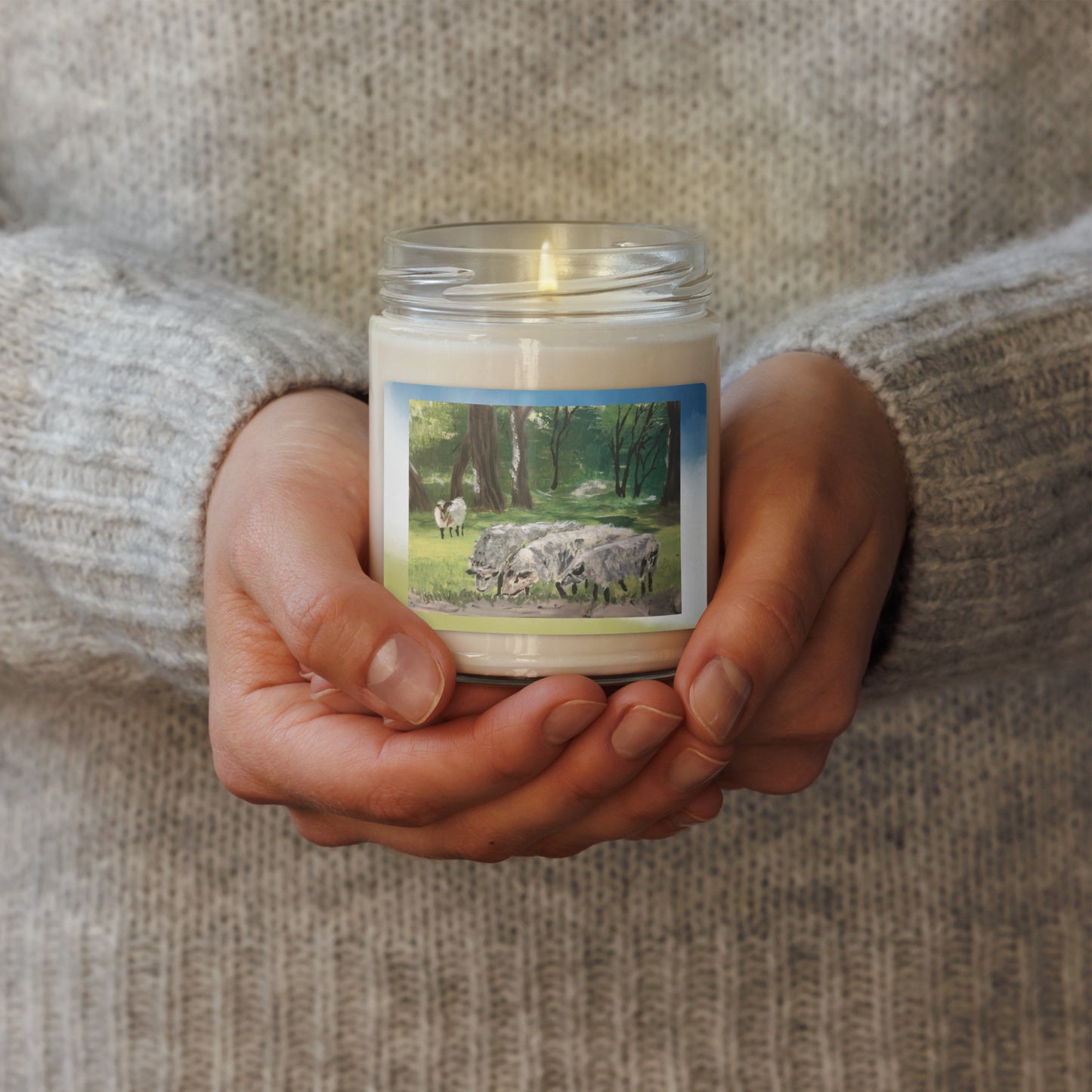 Quiet Pasture — Gentle Manor Scented soy candle
