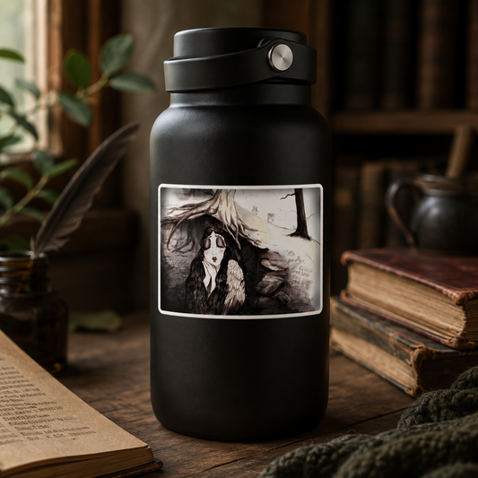 Fantasy Vinyl Sticker | Shugen, The Root Mother | Forest Goddess Bubble-Free Decal