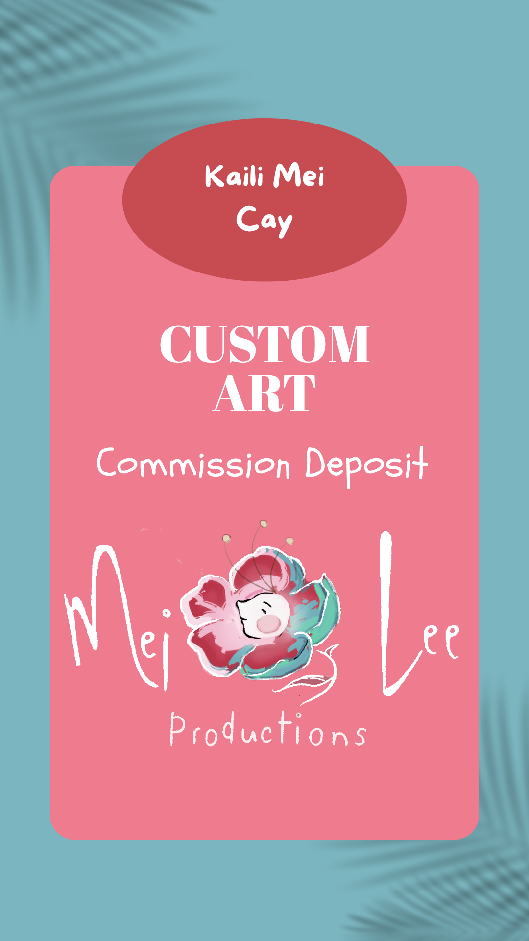 Custom Portrait Commission Deposit