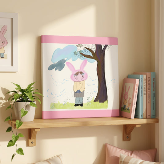 Whimsical Woodland Wall Art | Willow, Witness of Small Wonders Canvas Print