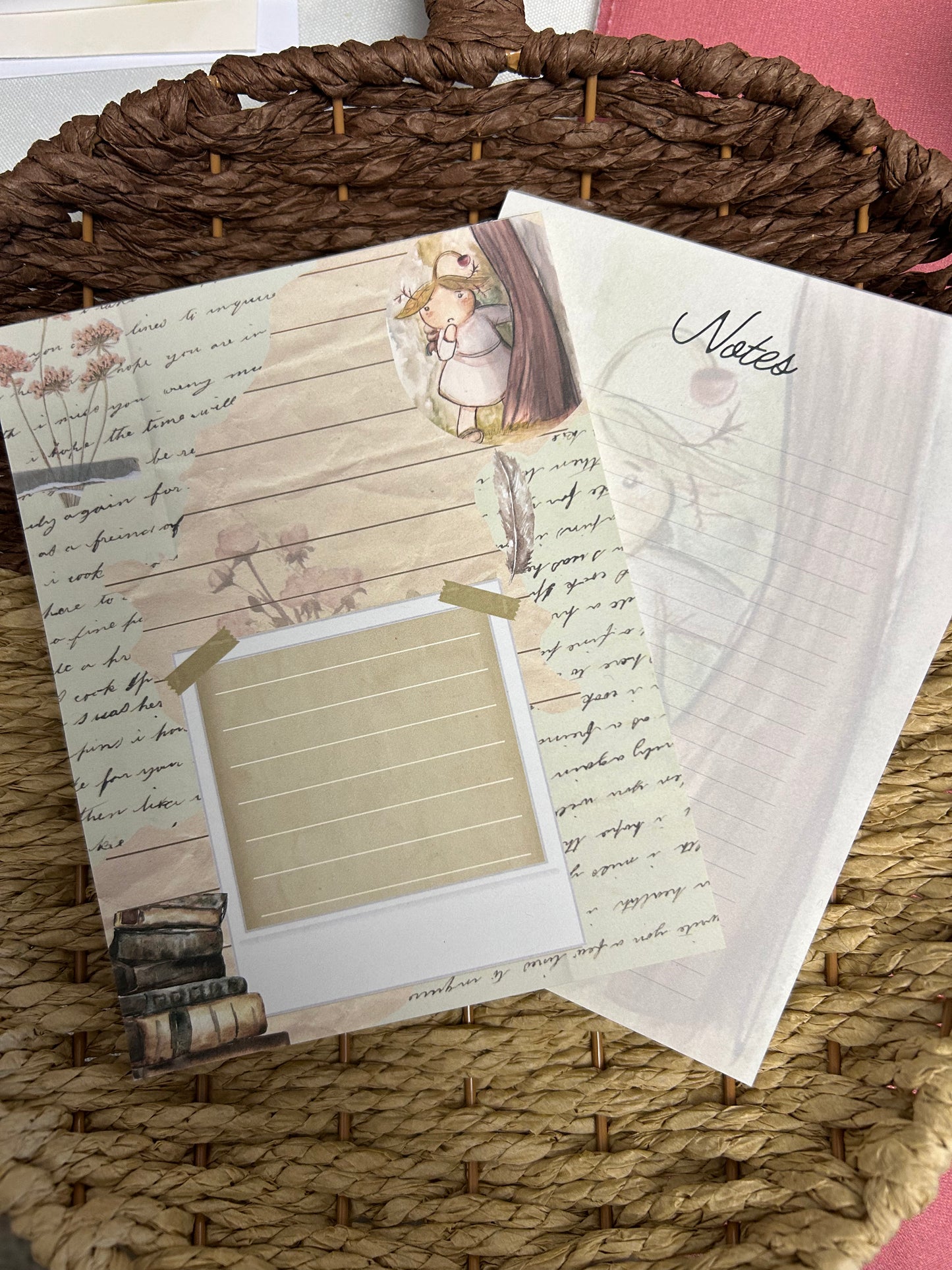 Nomi Small Lined Notepad | Cozy Fantasy Woodland Stationery