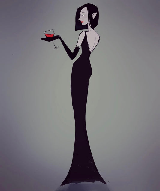 The Last Toast™ Digital Download | Vampire Art