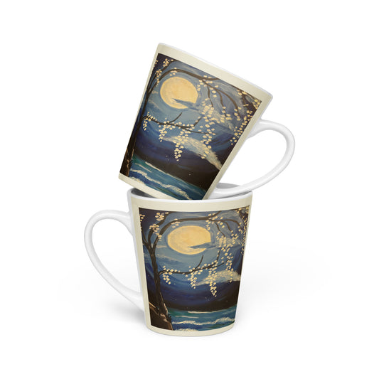 Paintings by Mimi — Moonlit Blossom Latte Mug
