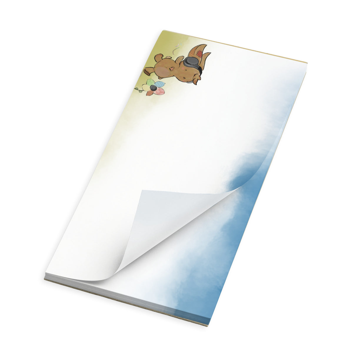 Personalized Neurodiversity Acceptance  Writing Notepad | Patch, Protector of Brave Hearts