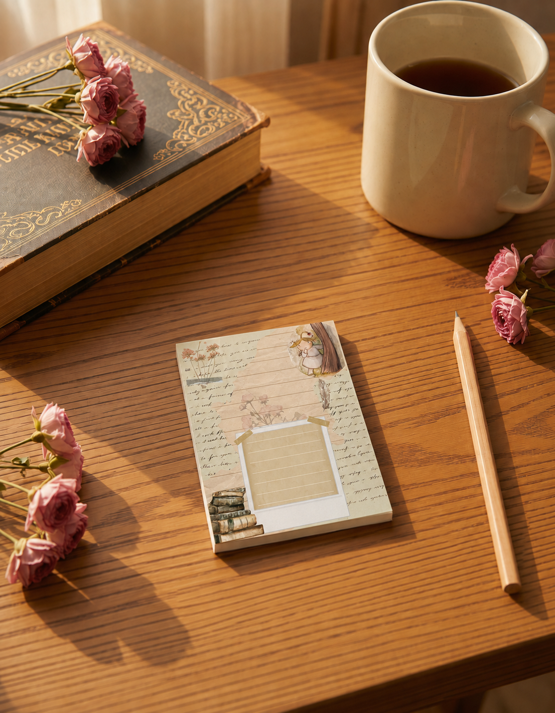 Nomi Small Lined Notepad | Cozy Fantasy Woodland Stationery
