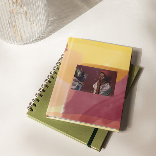 Ramen Master Hardcover Journal — Illustrated Fine Art Notebook for Writers & Thinkers