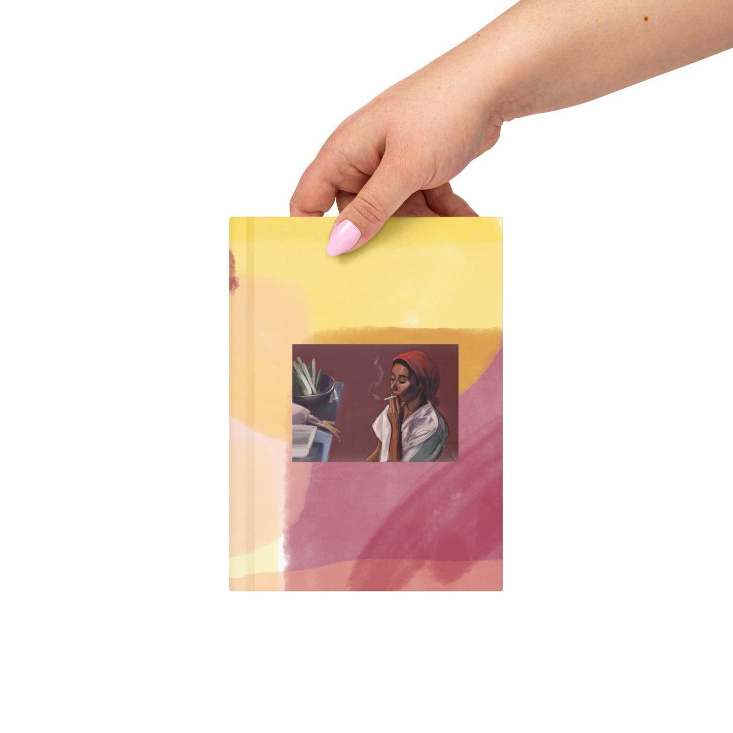 Ramen Master Hardcover Journal — Illustrated Fine Art Notebook for Writers & Thinkers