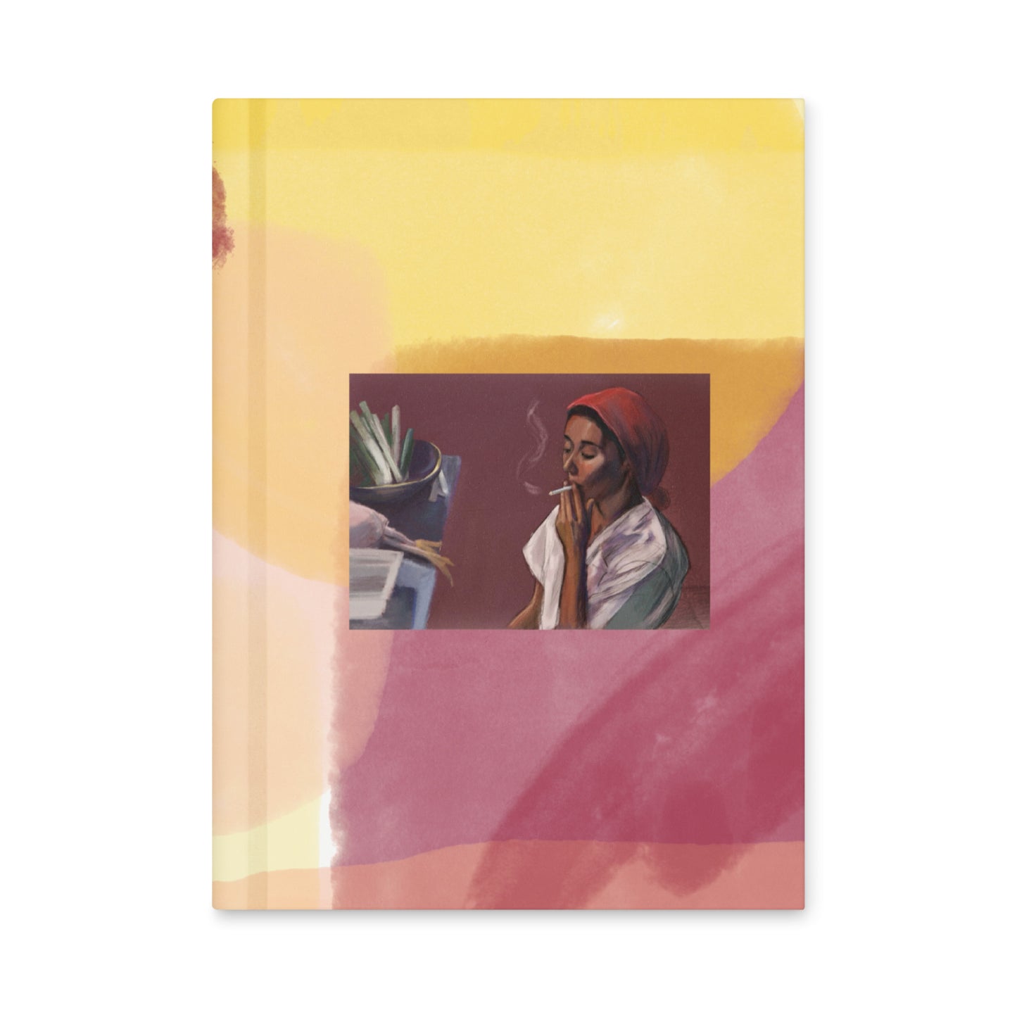 Ramen Master Hardcover Journal — Illustrated Fine Art Notebook for Writers & Thinkers