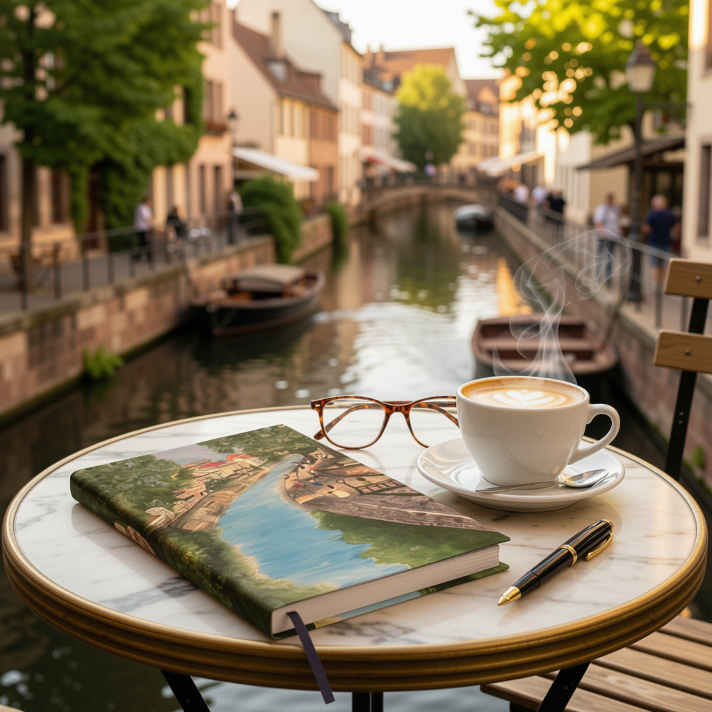 Paintings by Mimi - Strasbourg, France | Original Art Hardcover Journal