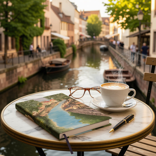 Paintings by Mimi - Strasbourg, France | Original Art Hardcover Journal